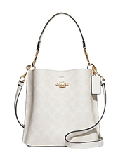 Coach Mollie Bucket Bag 22 In Signature Canvas