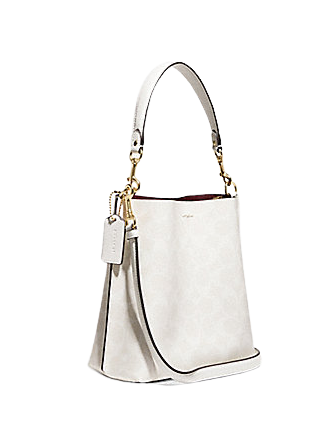 Coach Mollie Bucket Bag 22 In Signature Canvas