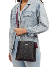 Coach Mollie Bucket Bag 22 In Signature Canvas With Country Floral Print