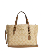 Coach Mollie Tote 25 In Signature Canvas