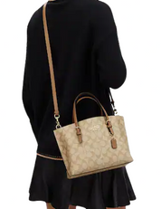 Coach Mollie Tote 25 In Signature Canvas