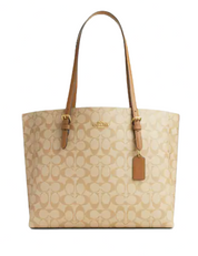 Coach Mollie Tote In Signature Canvas