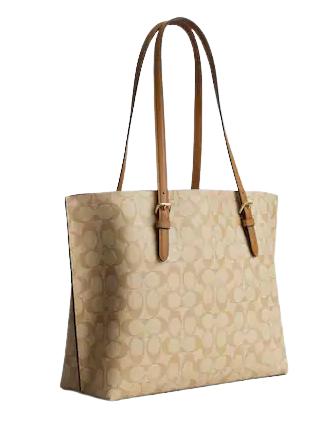 Coach Mollie Tote In Signature Canvas