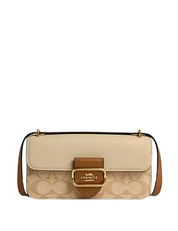 Coach Morgan Crossbody In Blocked Signature Canvas