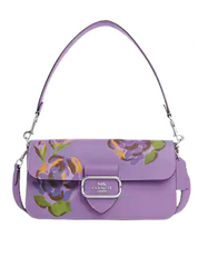 Coach Morgan Shoulder Bag With Rose Print