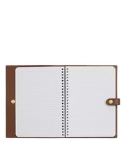 Coach Notebook In Signature Canvas With Floral Print