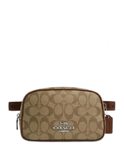 Coach Pace Belt Bag In Signature Canvas