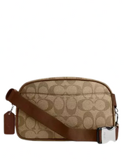 Coach Pace Belt Bag In Signature Canvas