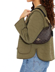 Coach Payton Hobo In Signature Canvas