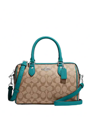 Coach Rowan Satchel In Signature Canvas