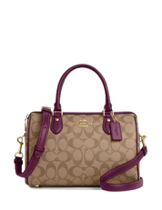 Coach Rowan Satchel In Signature Canvas