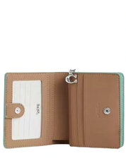 Coach Snap Wallet In Signature Jacquard