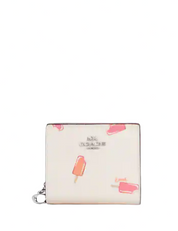 Coach Snap Wallet With Popsicle Print