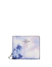 Coach Snap Wallet With Tie Dye Print