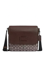 Coach Sprint Map Bag 25 In Signature Jacquard