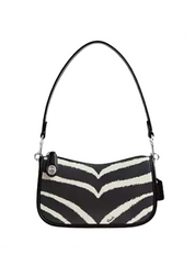 Coach Swinger Bag 20 With Zebra Print