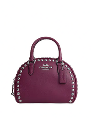 Coach Sydney Satchel With Rivets