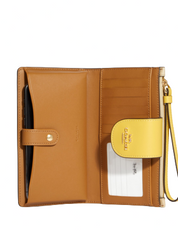 Coach Tech Wallet In Signature Canvas With Dreamy Veggie Print