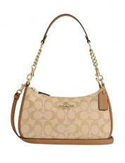 Coach Teri Shoulder Bag In Signature Canvas