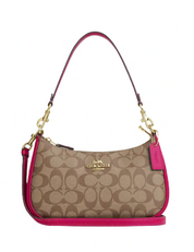 Coach Teri Shoulder Bag In Signature Canvas