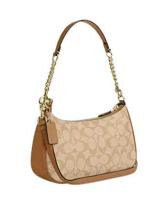 Coach Teri Shoulder Bag In Signature Canvas