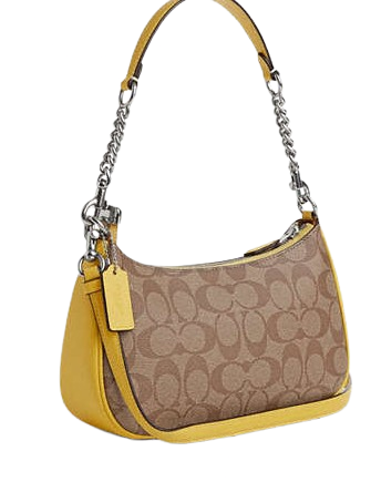 Coach Teri Shoulder Bag In Signature Canvas