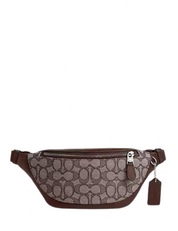 Coach Warren Mini Belt Bag In Signature Jacquard