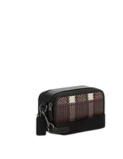 Coach Wyatt Crossbody With Plaid Print