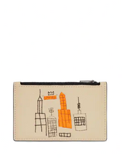 Coach X Jean Michel Basquiat Zip Card Case