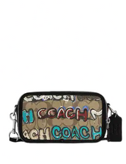 Coach X Mint + Serf Wyatt Crossbody In Signature Canvas