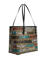 Coach Coach X Mint + Serf City Tote In Signature Canvas