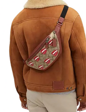 Coach Coach X Tom Wesselmann Warren Belt Bag In Signature Canvas