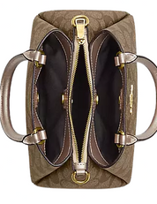 Coach Zuri Crossbody In Signature Canvas