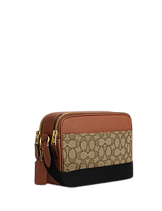 Coach Disney X Coach Graham Crossbody In Signature Jacquard With Mickey Mouse Print