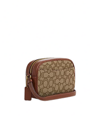 Coach Disney X Coach Mini Jamie Camera Bag In Signature Jacquard With Mickey Mouse Print