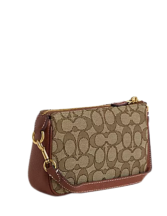 Coach Disney X Coach Nolita 19 In Signature Jacquard With Mickey Mouse Print