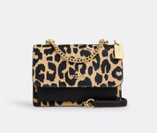 Coach Klare Crossbody Bag With Leopard Print