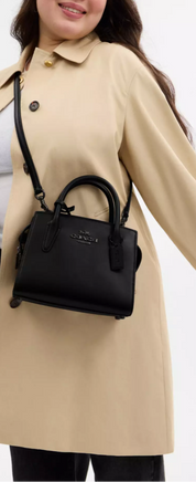 Coach Medium Andrea Carryall Leather Bag