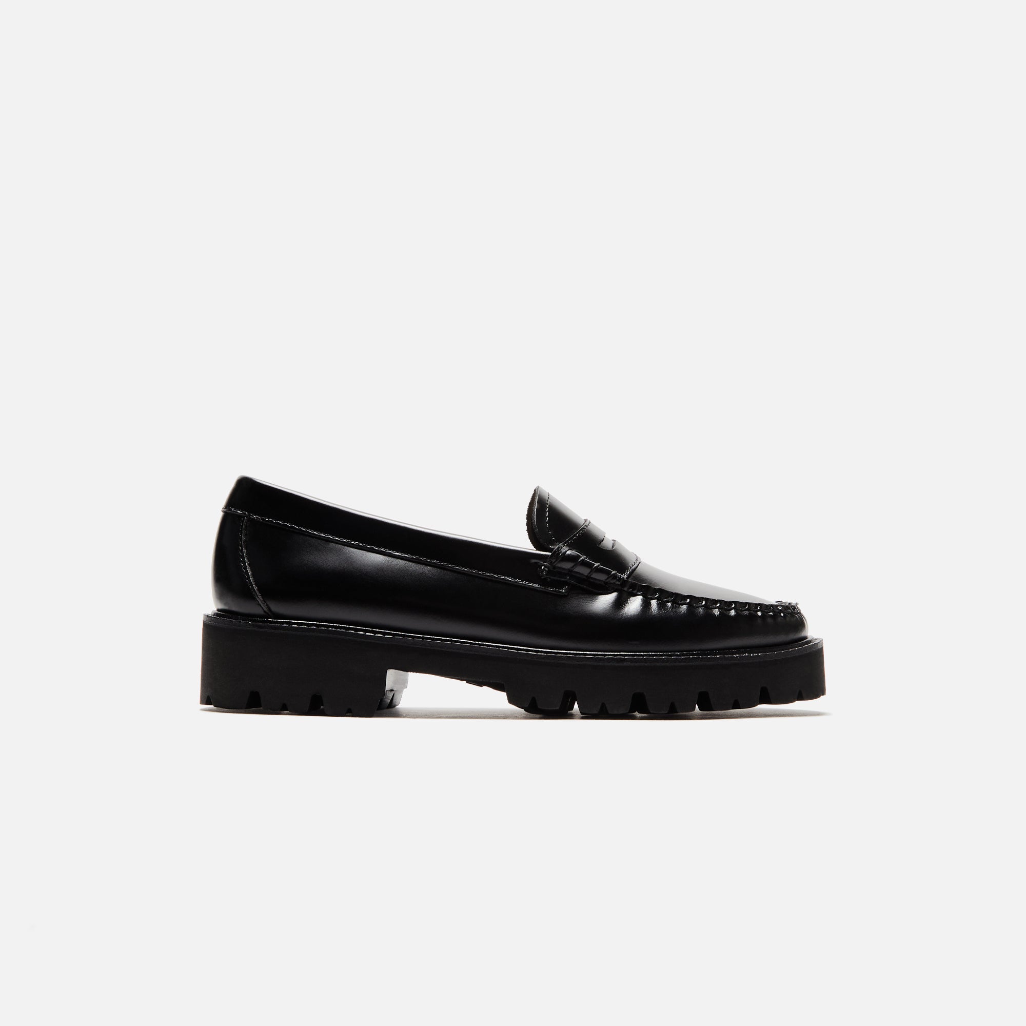 G.H. Bass WMNS Whitney Super Lug Weejun - Black