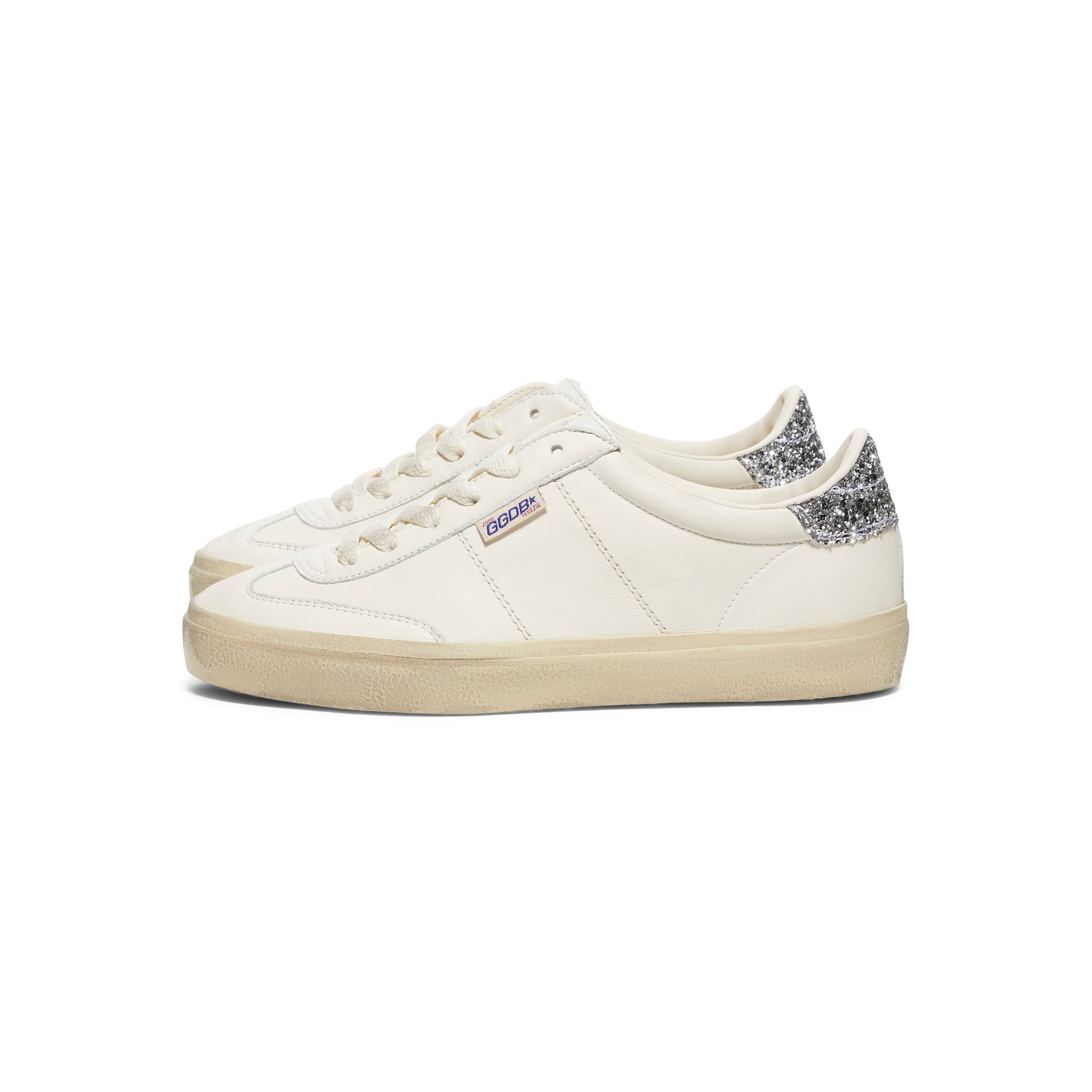 Golden Goose Soul Star (White/Silver)