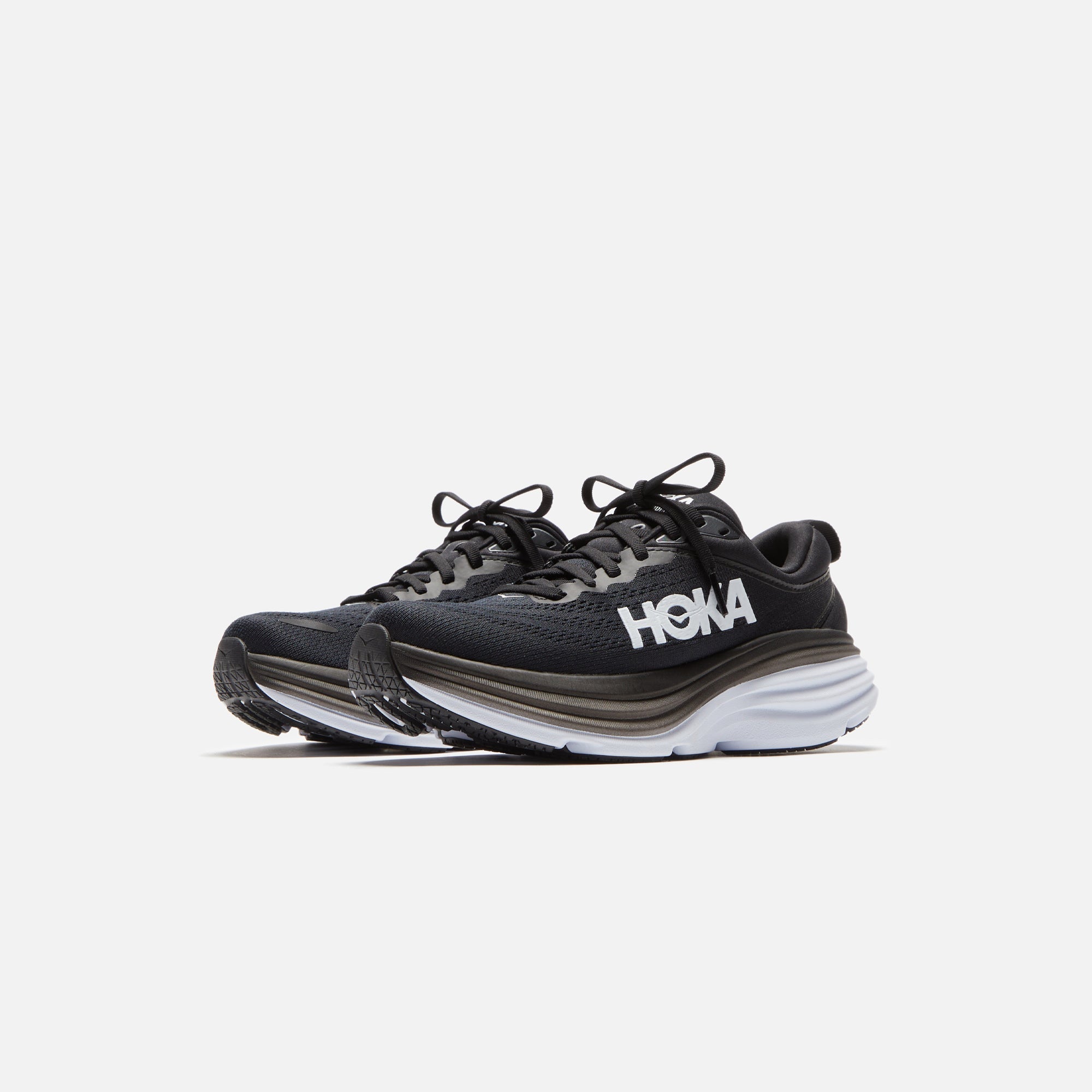 HOKA WMNS Bondi 8 - Black / White