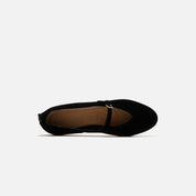 JW Anderson Velvet Ballerina - Black