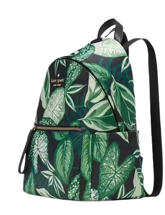 Kate Spade New York Chelsea Fern Foliage Medium Backpack