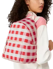 Kate Spade New York Chelsea Gingham Medium Backpack