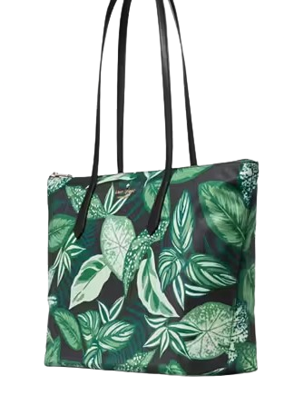 Kate Spade New York Kitt Fern Foliage Large Tote