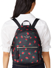 Kate Spade New York Chelsea Rose Toss Printed Medium Backpack