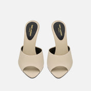 Saint Laurent Suite 105 Mule San - Pale Sand