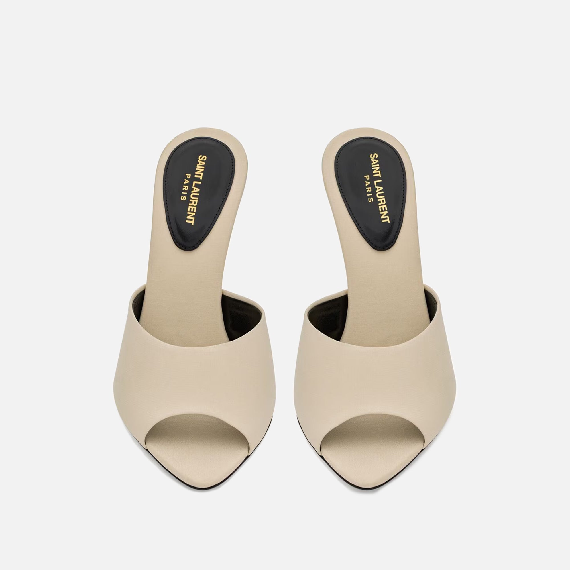 Saint Laurent Suite 105 Mule San - Pale Sand