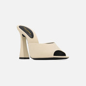 Saint Laurent Suite 105 Mule San - Pale Sand