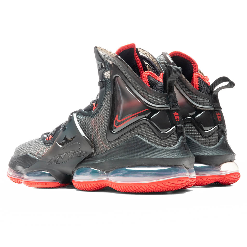 LeBron 19 - Black/University Red